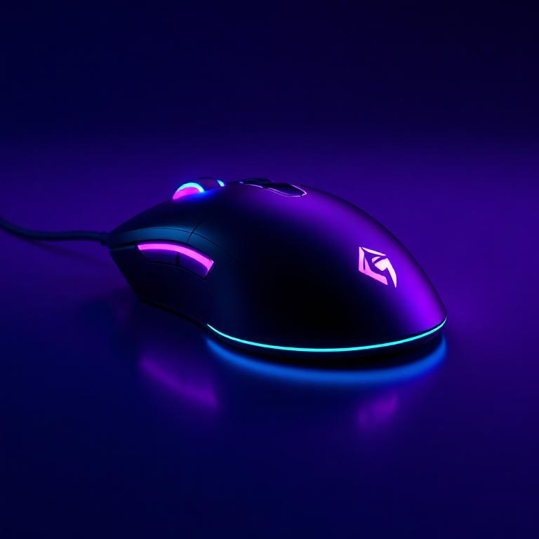 Neon Gaming Mouse